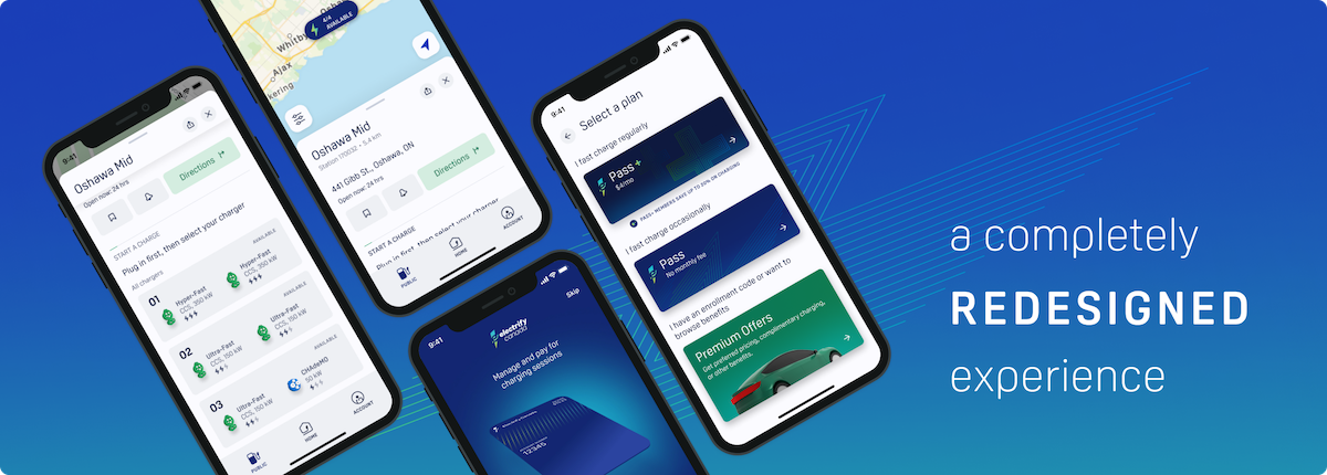 a completely redesigned app experience